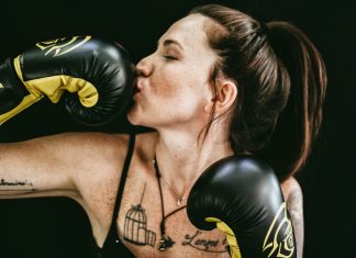Équipement sportif pour boxeur