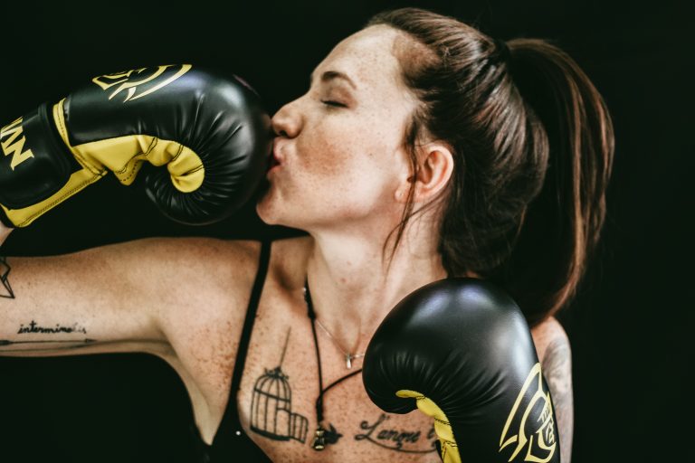 Équipement sportif pour boxeur